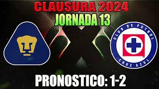 Pronósticos de la Jornada 13 Clausura 2024 Liga MX 🔥 ganador y goles [upl. by Decker]