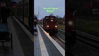 รถไฟโบราญที่เกาะ Borkum บอร์คุมแห่ง Germany borkum urlaub holiday [upl. by Nahshunn317]