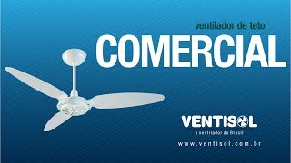 Ventilador de Teto Comercial [upl. by Varipapa983]