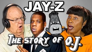 ELDERS REACT TO JAYZ  THE STORY OF OJ [upl. by Saxela542]