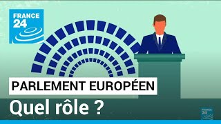 Décryptage  à quoi sert le Parlement européen  • FRANCE 24 [upl. by Paderna531]