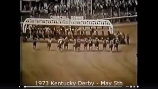 Secretariat  All 3 1973 Triple Crown Races  1973 Kentucky Derby Preakness Stakes Belmont Stakes [upl. by Anayrb535]