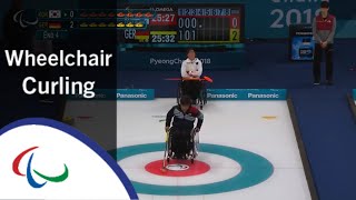 Wheelchair curling Korea v Germany  Round Robin  PyeongC… [upl. by Thebazile]