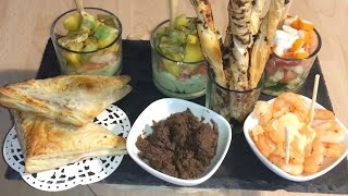 Idées simples dentrées pour un repas festif [upl. by Chanda]