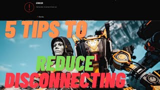 REDUCE DISCONNECTING IN TITANFALL 2 WITH THESE 5 TIPS [upl. by Motteo]