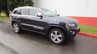 2014 Jeep Grand Cherokee Overland  Maximum Steel  EC309703  Seattle  Bellevue [upl. by Manup]