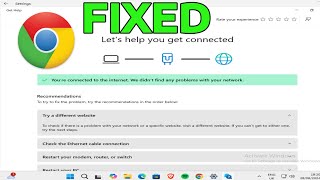 How To Fix There is No Internet Connection on Google Chrome [upl. by Ellett]