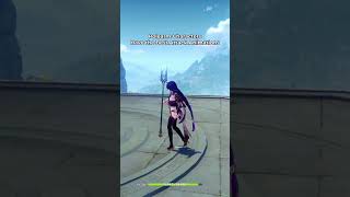 Polearm Characters Have Unique Attack Animations  Genshin Impact [upl. by Edrick]