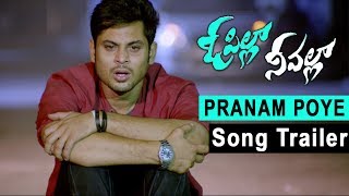 Pranam Poye Song Trailer  O Pilla Ne Valla Movie Trailer  Krishna Chaitanya [upl. by Runkel]