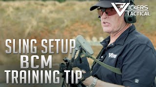 BCM Training Tip  Sling Setup [upl. by Ettigdirb533]