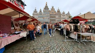 Shop Unique Finds at Antwerp Flea Market [upl. by Harriet]