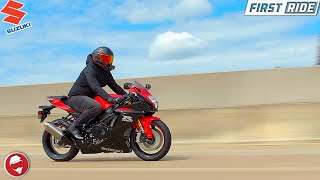 2022 Suzuki GSXR 750  First Ride [upl. by Deirdra]