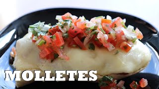 Molletes  How to warm up canned refried beans [upl. by Anayt433]