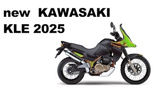 NEW KAWASAKI KLE COMING IN 2025 [upl. by Evadne920]