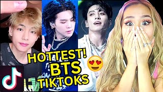 HOTTEST BTS TIKTOK COMPILATION 🥵  REACTIONREVIEW [upl. by Adnanref]