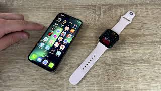 Apple Watch Series 9 entkoppeln und Aktivierungssperre entfernen  Apple Watch Werkseinstellungen [upl. by Tymothy]