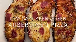 Die Beste Hausgemachte Auberginen Pizza  Low Carb Abendessen [upl. by Donegan821]