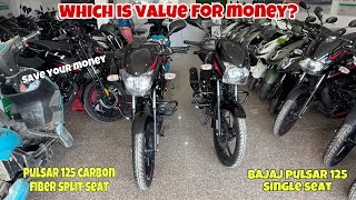 ₹17000 ka Difference 😱  Bajaj Pulsar 125 Neon Vs Digital Meter with Carbon Finish [upl. by Eimar382]