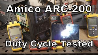 Amico ARC200 80 Duty Cycle Tested [upl. by Ardehs]