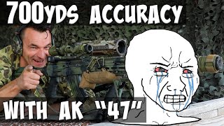 AK accuracy at 700Yds 600Yds 500Yds 150Yds to 400Yds with 3 Different AKs Awesome Results [upl. by Esydnac]