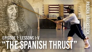 Paschas Jägerstock Lessons IV The Spanish Thrust [upl. by Studner]