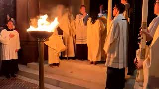 Easter Vigil Mass 2023  Holy Saturday  Cardinal Gregory  Washington DC USA [upl. by Tedder607]