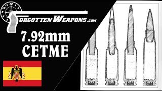 Full Auto at 1000m The 792x41mm CETME Cartridge [upl. by Anhsirk]