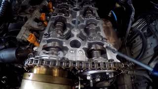 Toyota Avanza 3SZ Engine Timing Chain Marks [upl. by Tigram]