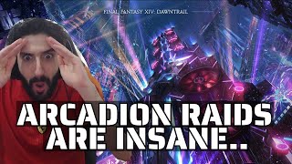 My First Reactions To The New Arcadion Raids Normal  FFXIV Dawntrail [upl. by Ecirtram]