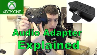 Stereo Headset Adapter EXPLAINED Xbox One [upl. by Arima96]