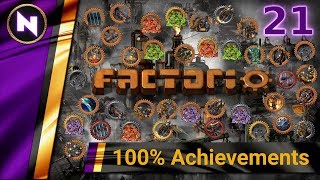 Factorio 100 Achievements 21 COMPUTER AGE 3 [upl. by Notgnimer317]