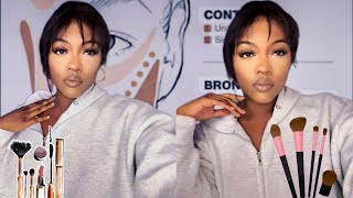 HOW TO CONTOUR AND HIGHLIGHT FOR BEGINNERS [upl. by Ttelrats536]