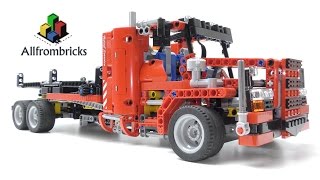 Lego Technic 8109 Catering truck Model B Review 4K [upl. by Eckblad]