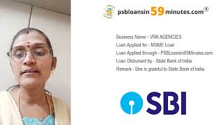 MSME Loan sanctioned within 15 days  PSBLoansin59Minutes [upl. by Nalad477]