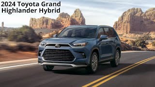 2024 Toyota Grand Highlander Hybrid  Review [upl. by Thetes]