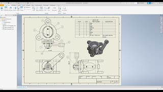 Autodesk Inventor Asas  Bahagian 01 drawingidw [upl. by Napoleon746]