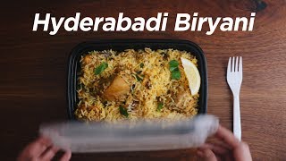 Easy Hyderabadi Dum Biryani Recipe  Restaurant Style [upl. by Nimzzaj559]