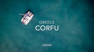 Corfu  Sidari Greece 4k Drone Footage [upl. by Googins]