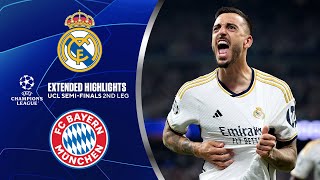 Real Madrid vs Bayern Extended Highlights  UCL SemiFinals 2nd Leg  CBS Sports Golazo [upl. by Bergmans]