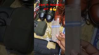 CRPF SI training kit 🔥💪✨crpfsi ssccpo motivation shortsvideo police viral [upl. by Ecniv]