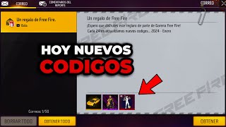 PORFIN 🎁 HOY NUEVOS CÓDIGOS de FREE FIRE 435 Diamantes CODIGOS de FREE FIRE HOY  ENERO 2023 [upl. by Ayaet]