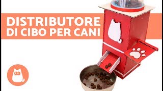 Distributore di cibo per cani FAI DA TE  Lavoretti per cani [upl. by Anuahsar]