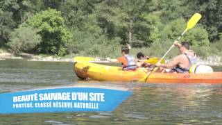 Location canoeVallon pont darc Ardeche  BASE NAUTIQUE DU PONT [upl. by Elmo]