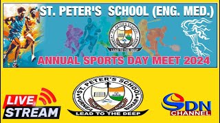 STPETERS SCHOOL ENGMED Annual Sports Day Meet 2024 day 3 [upl. by Assirralc]