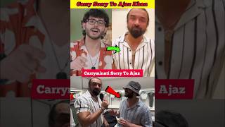 Carryminati sorry to Ajaz khan 😱  carryminati vs ajaz khan shorts [upl. by Romeo]