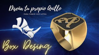 💎Anillo para varón💎 Crea tu propio anillo personalizado con Rhinoceros  Tutorial detallado [upl. by Nodmac4]