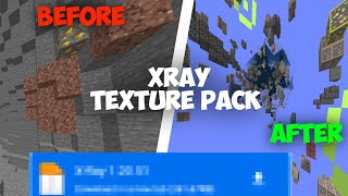 Minecraft Pe Xray Texture Pack For Mcpe 120 [upl. by Radcliffe400]