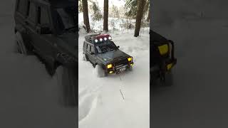 jeep Cherokee xj winter forest [upl. by Burney]