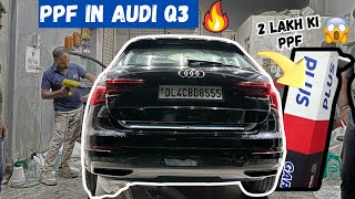 Finally Audi Q3 Ki Delivery Lete Hi Gaadi Dedi PPF Ke Liye  Garware PPF In Audi Q3… [upl. by Rosalia]