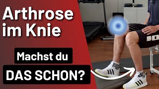 Übungen bei Arthrose  Dein Knie wird es lieben  Kniearthroseübung [upl. by Eilrac]